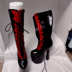 Knee high boots Pleaser Brand